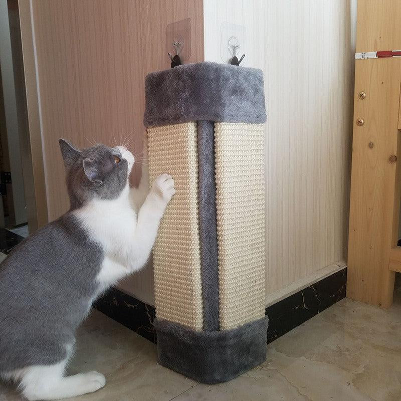 &quot;Collapsible Cat Scratcher: Ultimate Sofa and Wall Protection&quot;