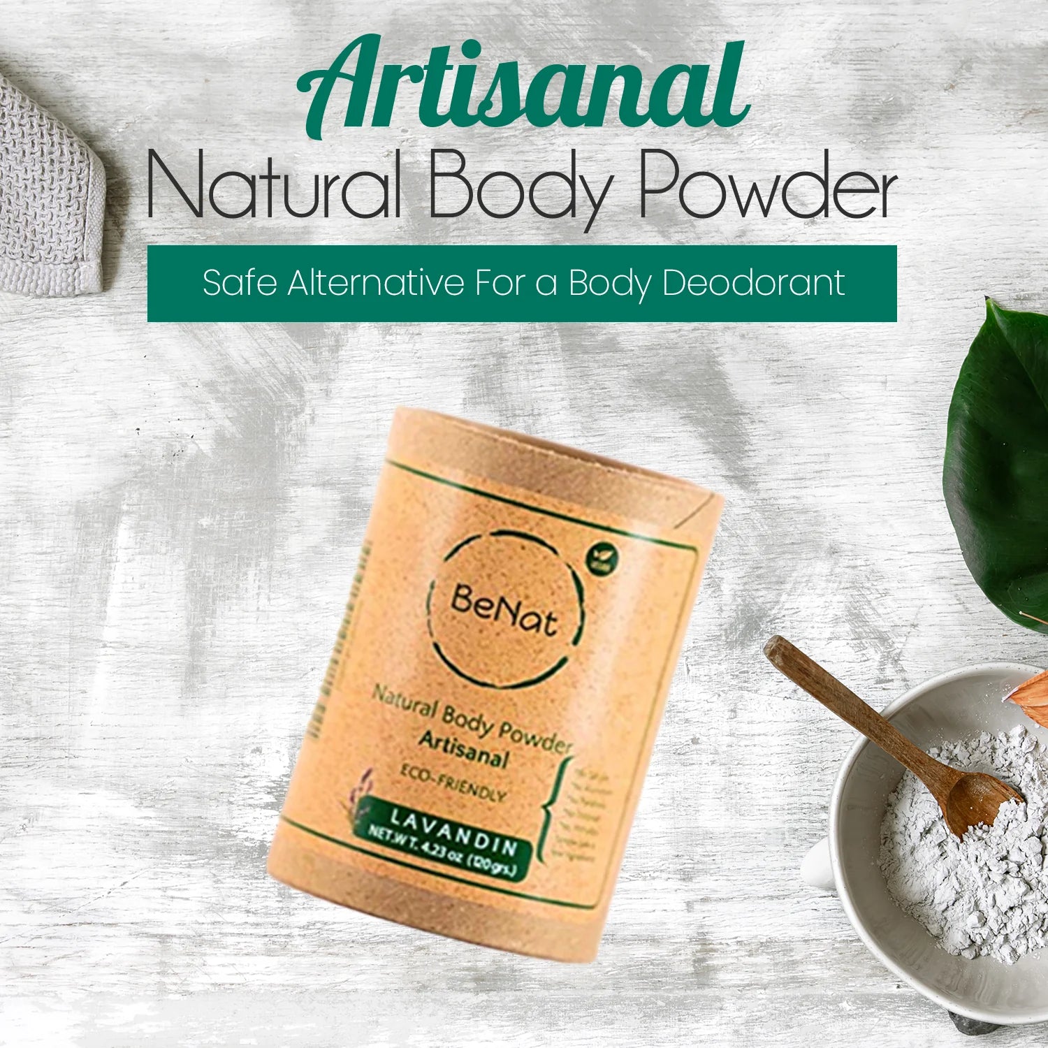 &quot;Pure Bliss Body Powder: Organic and Sustainable&quot;