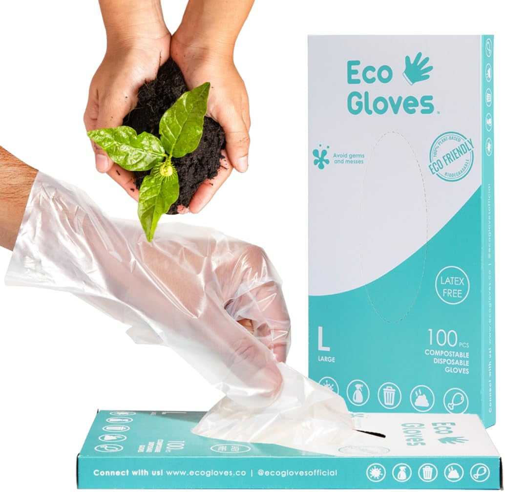 &quot;GreenThumb Eco Gloves: Sustainable Solution for Food Prep &amp; Cleaning&quot;