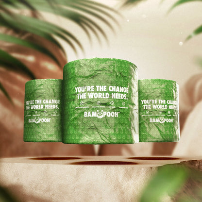 &quot;Soft &amp; Sustainable: Eco-Friendly 3-Ply Bamboo Toilet Paper&quot;