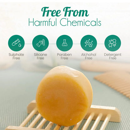 &quot;Zesty Citrus All-Natural Conditioner Bar - Eco-Friendly Beauty Essential&quot;