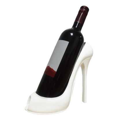 &quot;Chic High Heel Wine Bottle Holder - Stylish Kitchen and Bar Decor&quot;