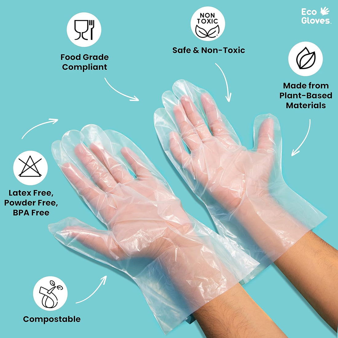 &quot;GreenThumb Eco Gloves: Sustainable Solution for Food Prep &amp; Cleaning&quot;