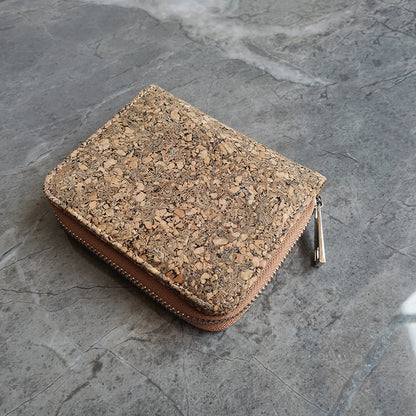 Eco Friendly Leather Cork Wallet