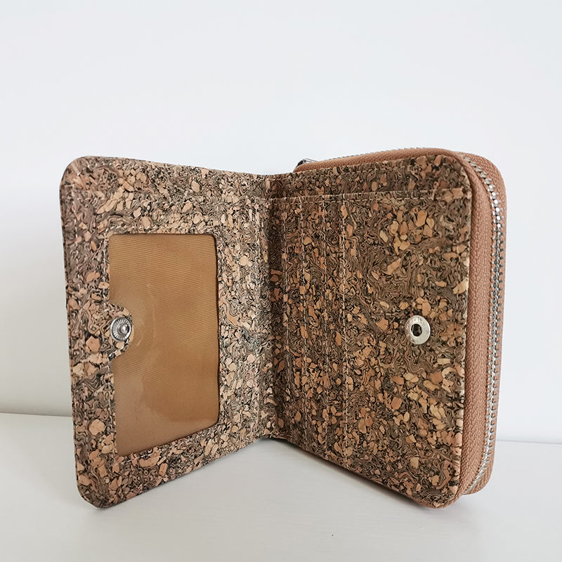 Eco Friendly Leather Cork Wallet