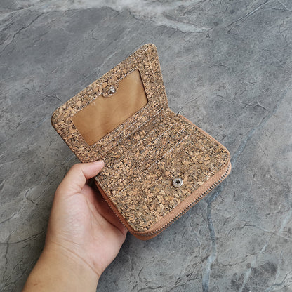 Eco Friendly Leather Cork Wallet