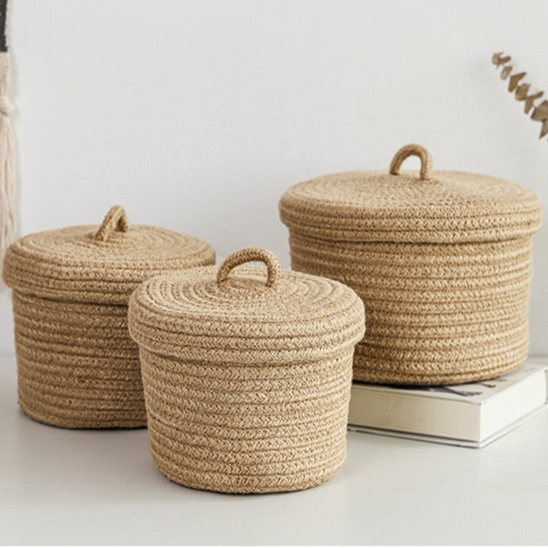 Woven ECO Friendly Cosmetics Storage Box