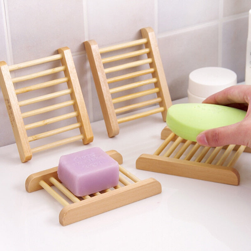 Eco-friendly Natural Bamboo Soap Dish