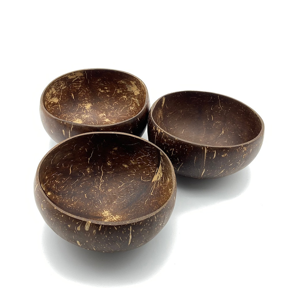 Natural Coconut Bowl Sets